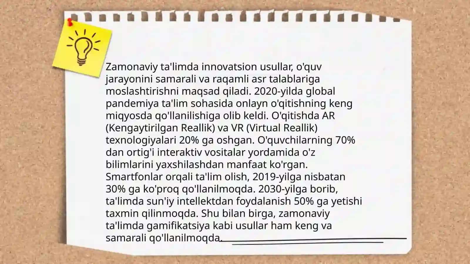 Pedagogik texnologiyalar va ularning mohiyati 4