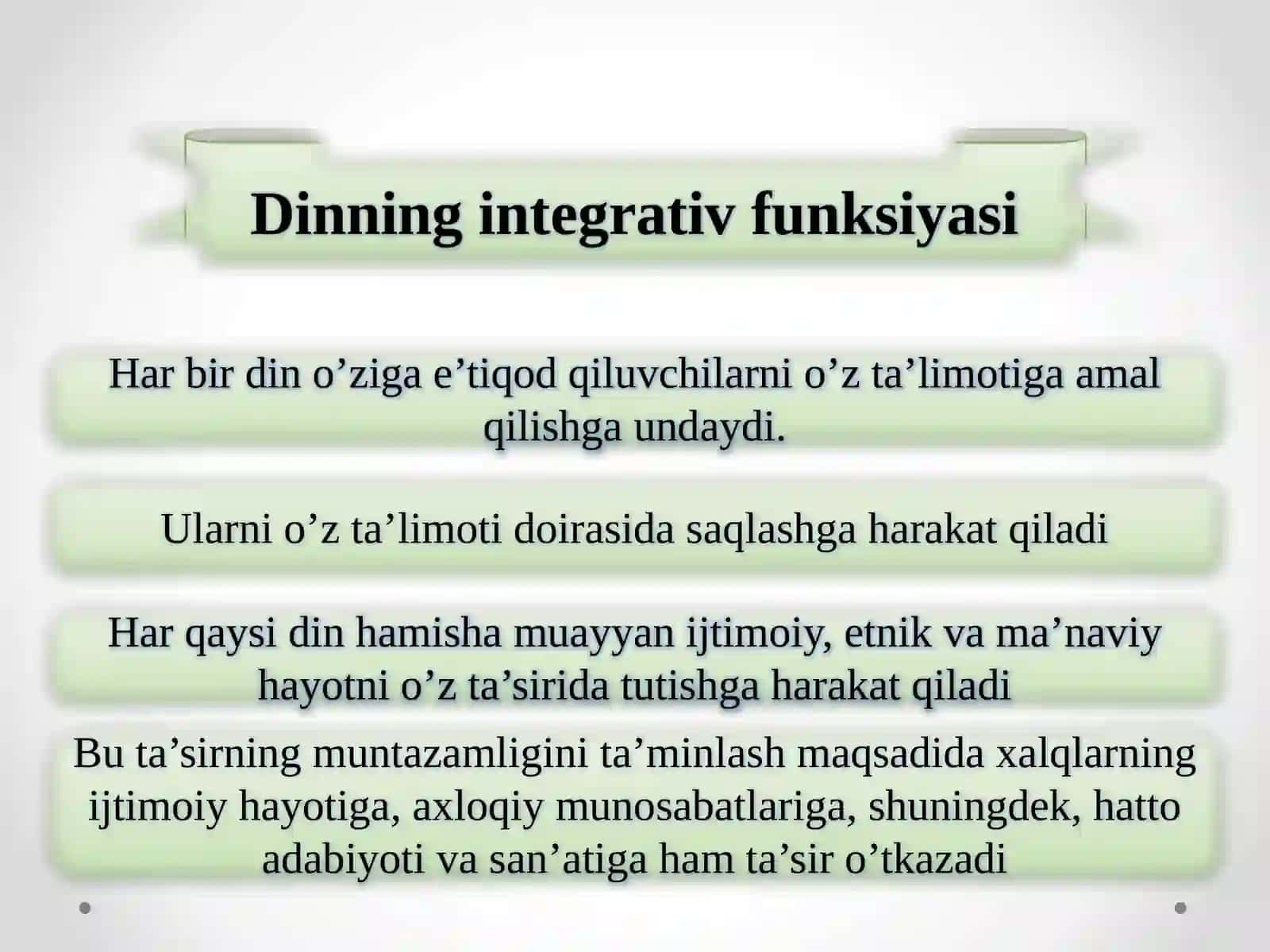 DIN VA MA’NAVIYAT 4