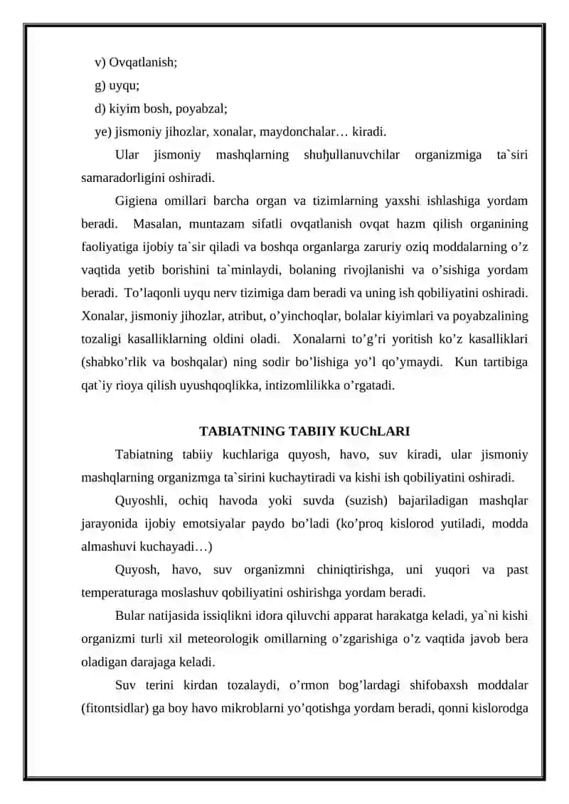 JISMONIY TARBIYA VAZIFALARI VA VOSITALARI 4
