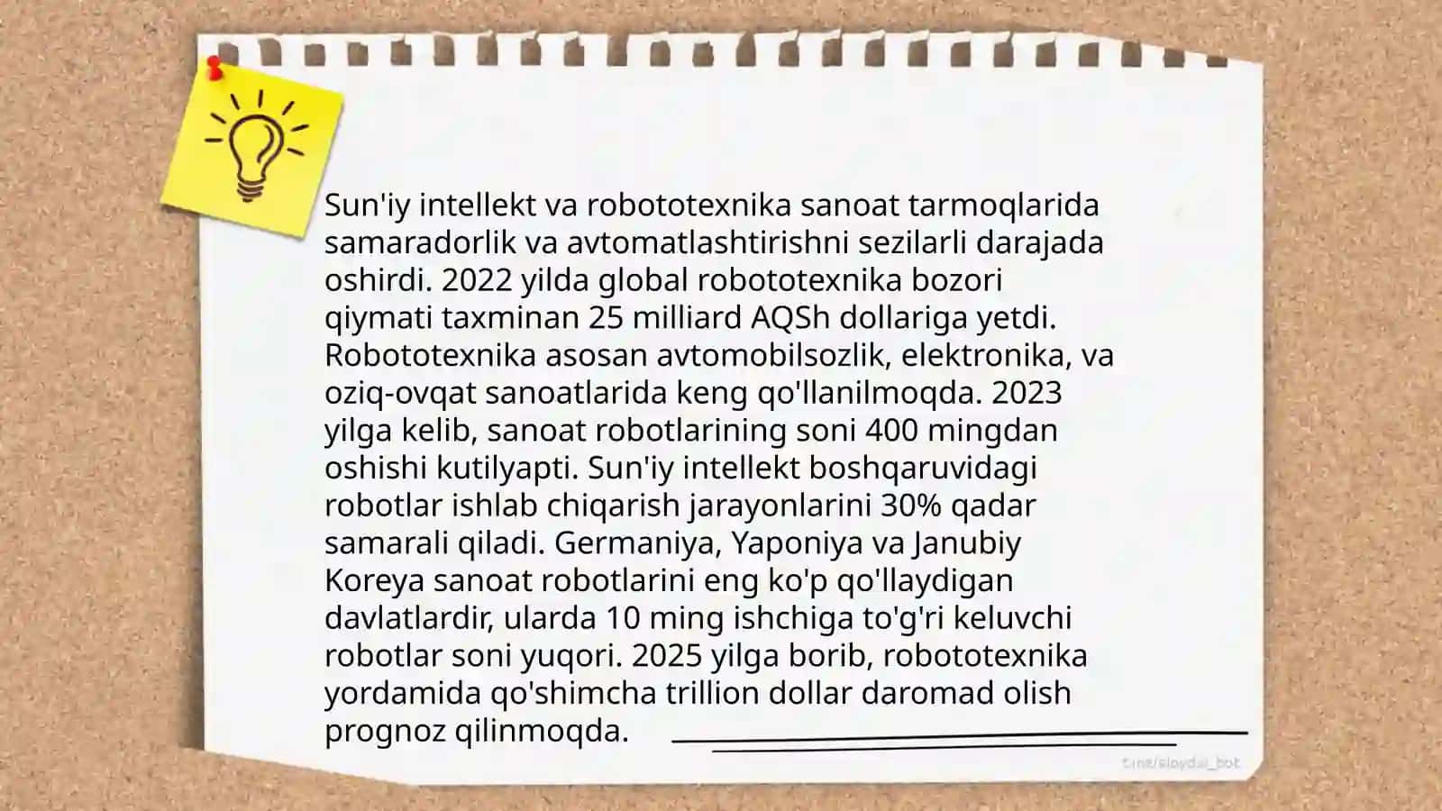 Sanoat tarmoqlarida sunʼiy intellektni joriy qilish 4