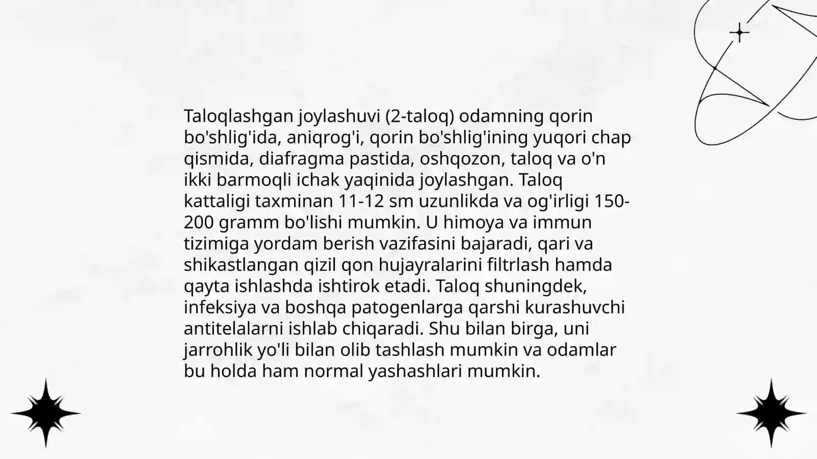 Anatomiya fanidan taqdimot 4