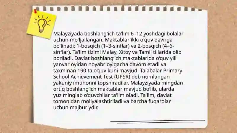 Malayziyada ta'lim tizimi 4