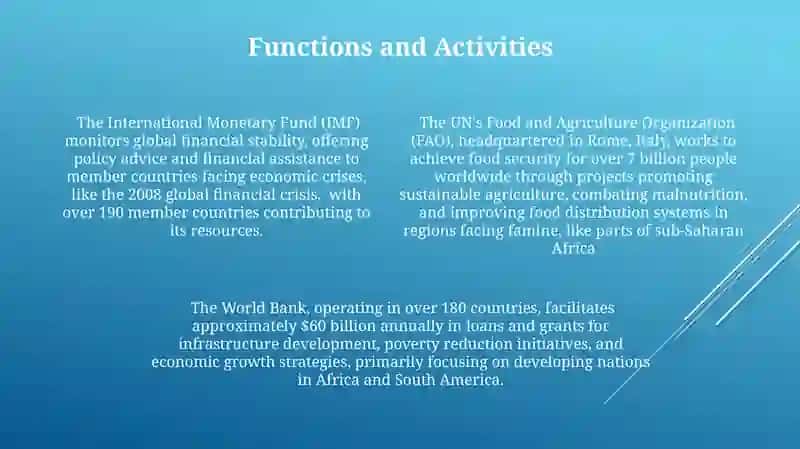 International organizations 4