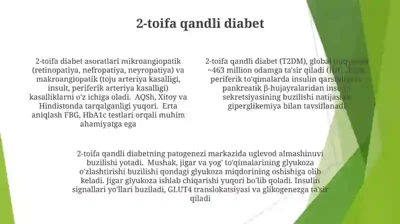 Uglevodlar boshqarilishining buzilishlari 4