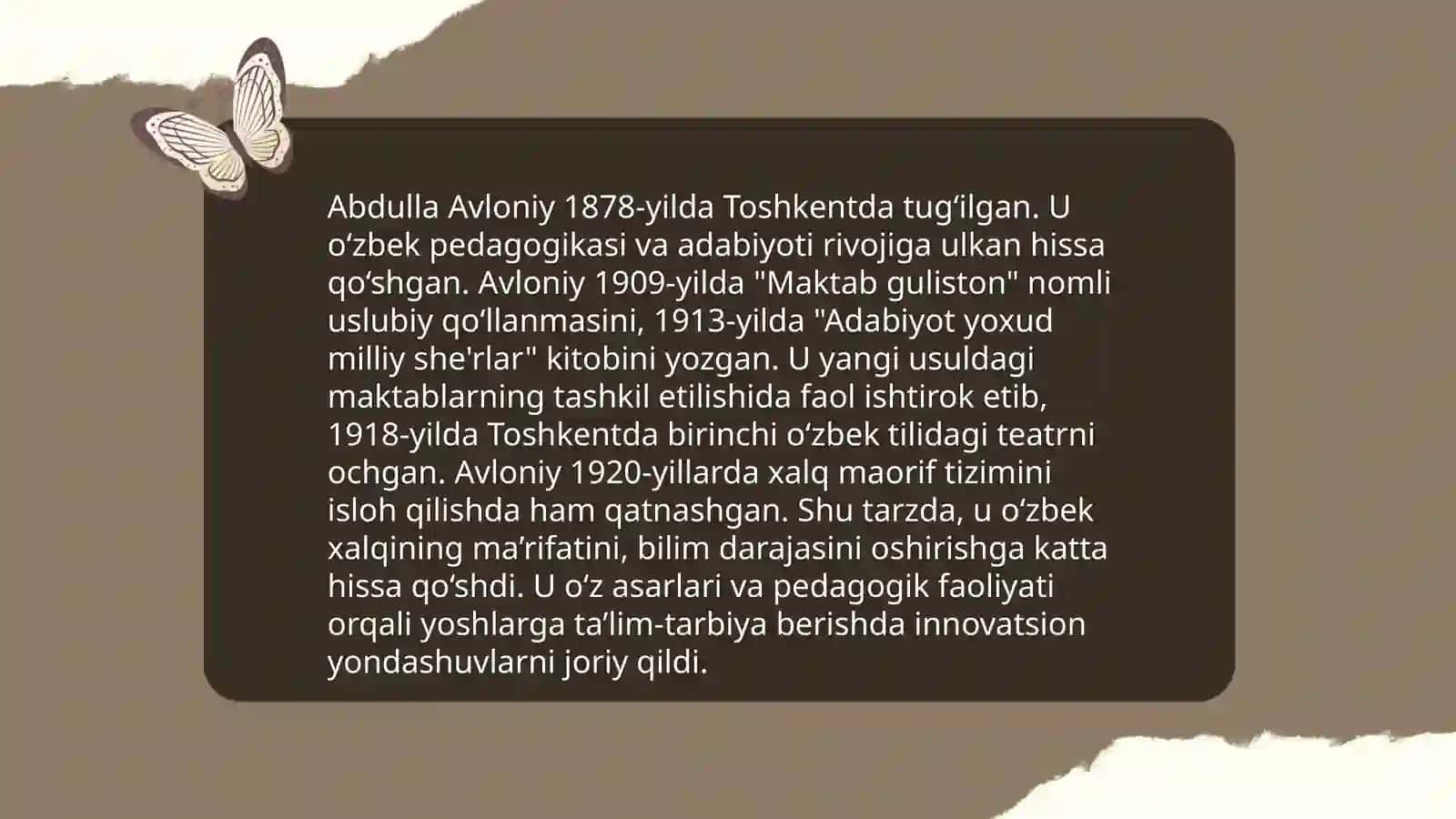 Abdulla Avloniy Asarları 4