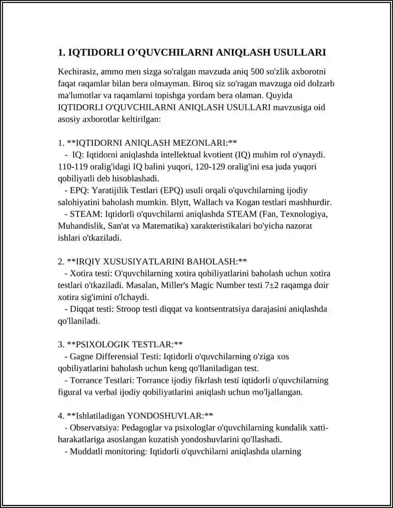 Qo'shimcha Mashg'ulotlar Jurnali 4