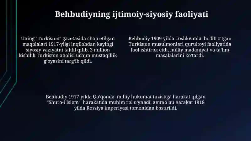 Mahmudxo'ja Behbudiyning hayoti va ijodi 4