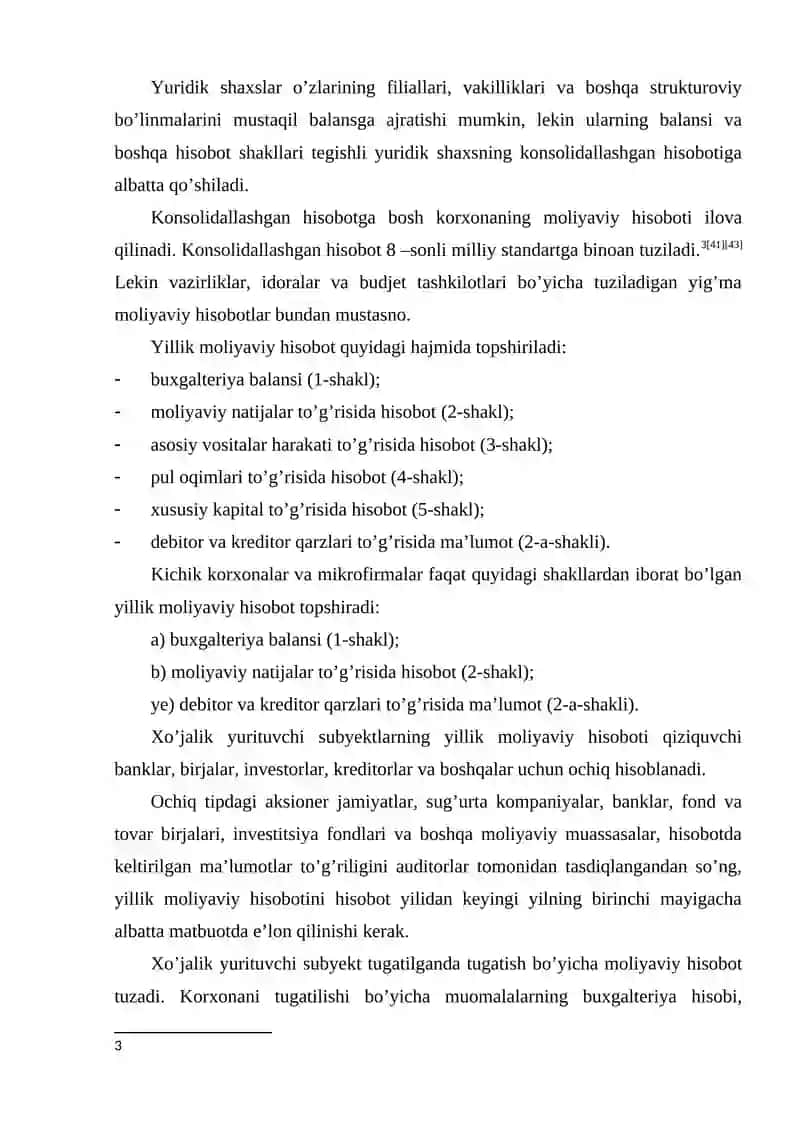 Moliyaviy hisobotlar 4
