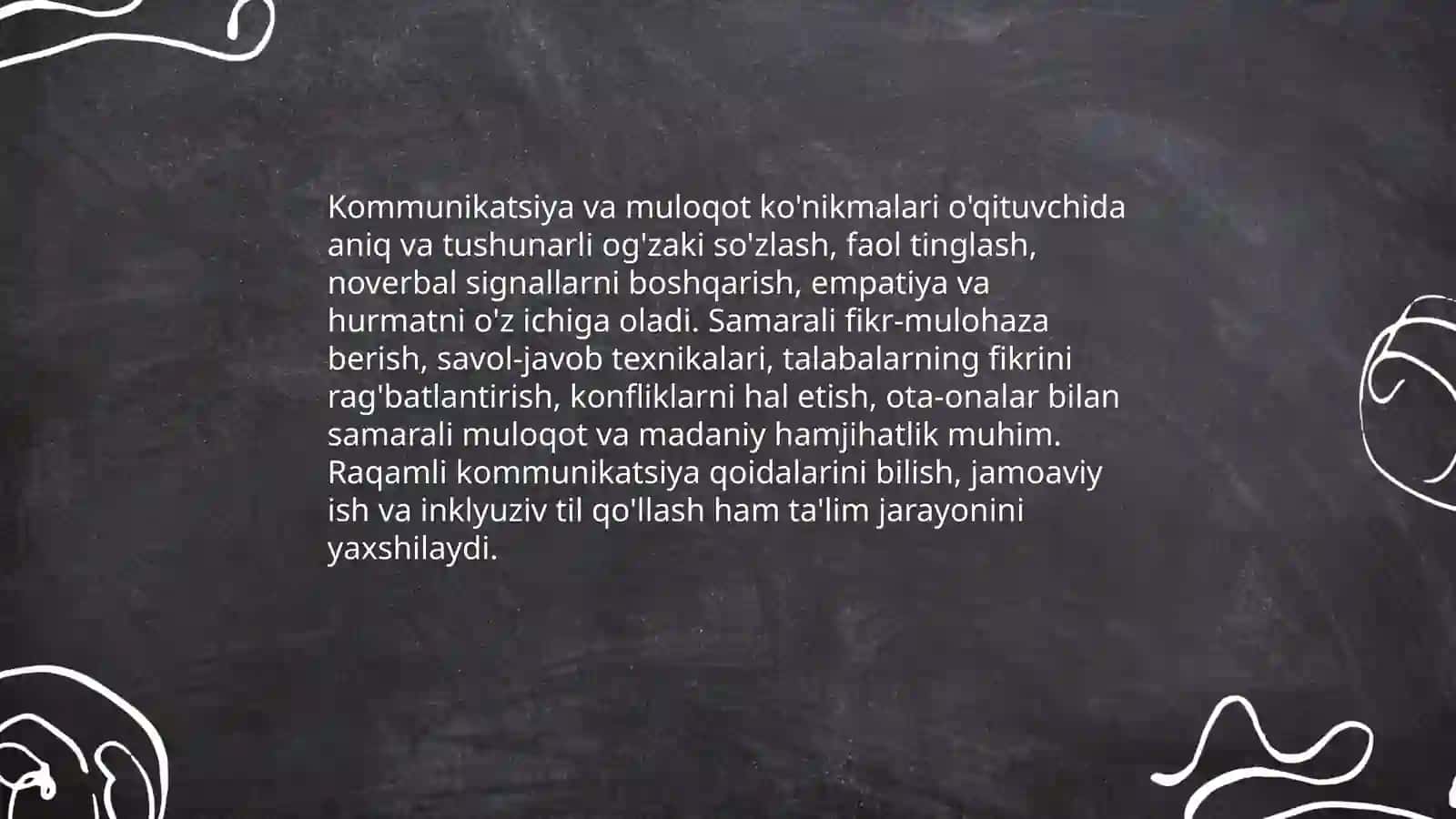 o'qituvchining kasbiy va shaxsiy fazilatlari 4