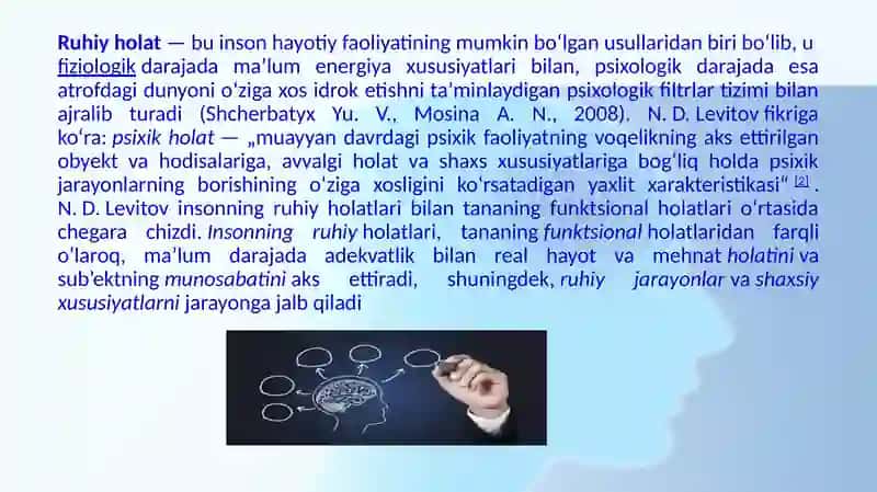 PSIXIK HOLATLAR DIAGNOSTIKASI 4