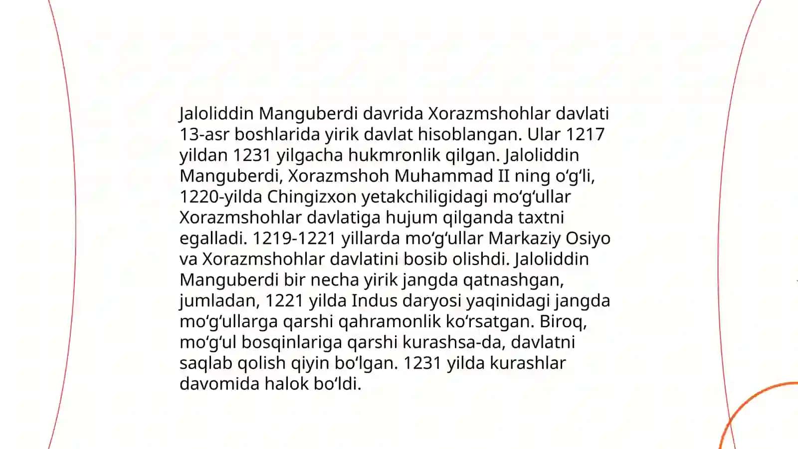 Jaloliddin Manguberdi vatan himoyachisi 4