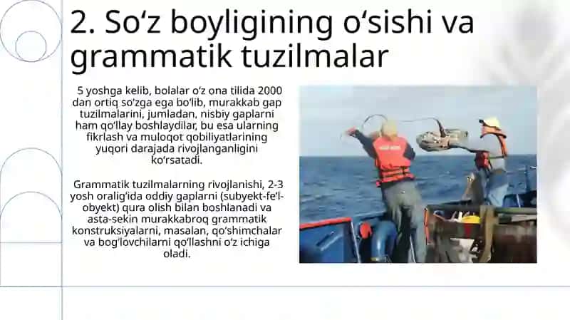 Nutq rivojlanish bosqichlari 4