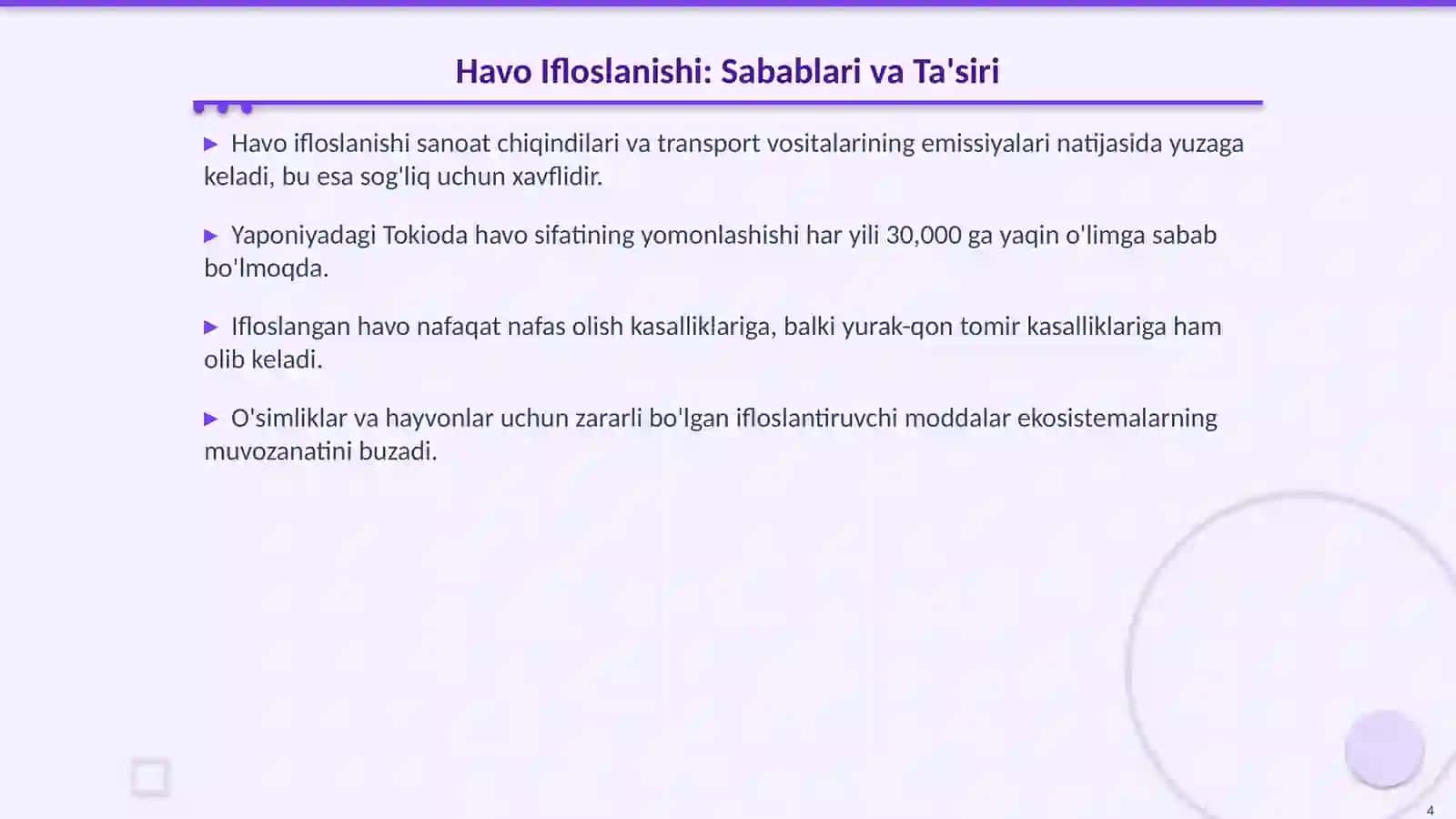 Ekologik Muammolar: Tahlil va Bartaraf Etish 4