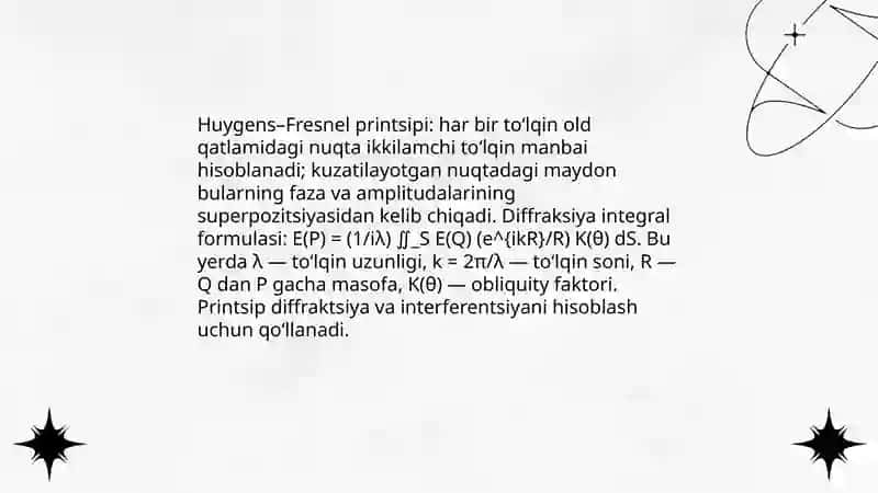 Yorug'likning difraksiyasi 4