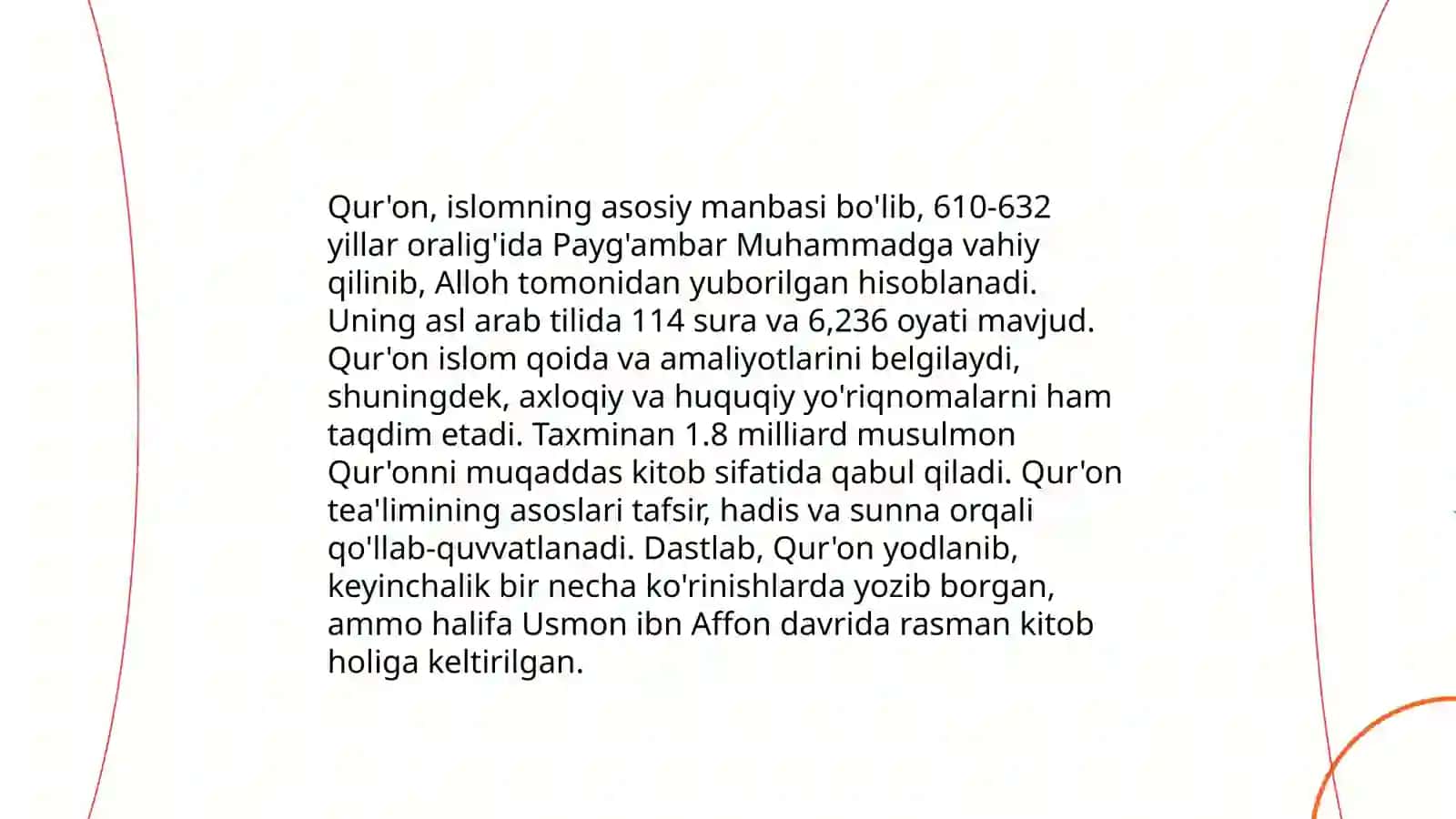 Islom dini, manbalari va ularning hozirgi davrdagi ahamiyati 4