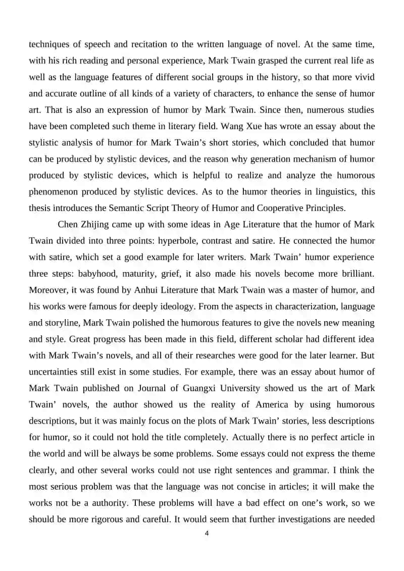 MARK TWAIN - A FOUNDER OF A HUMOROUS STORY 4
