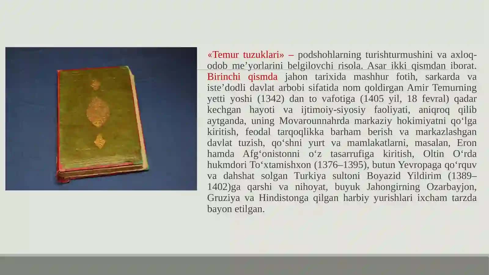 Harbiy vatanparvarlik va milliy harbiy san’at tarixi 4