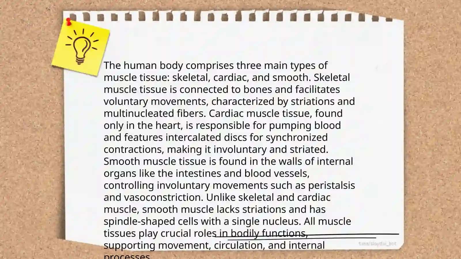 Muscular system of a human being 4