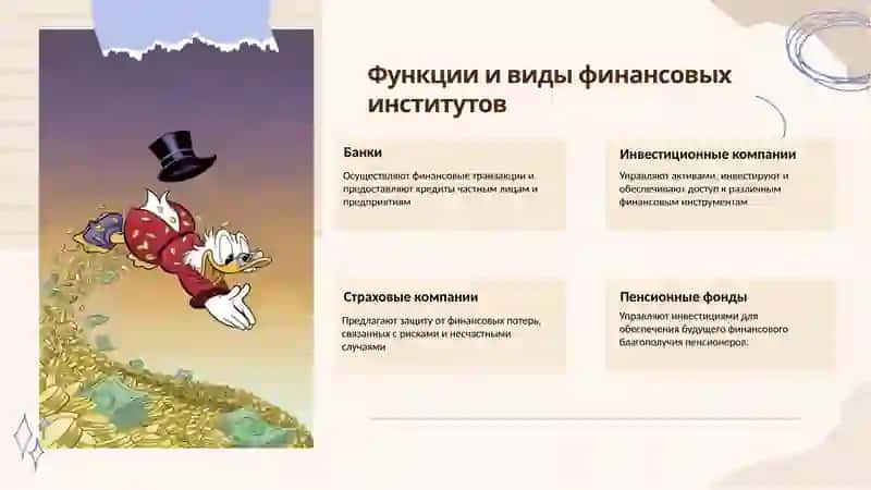 Финансовые институты в современном обществе 4