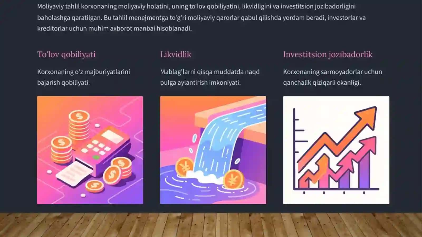 iqtisodiy va moliyaviy ma’lumotlarning tahlili 4