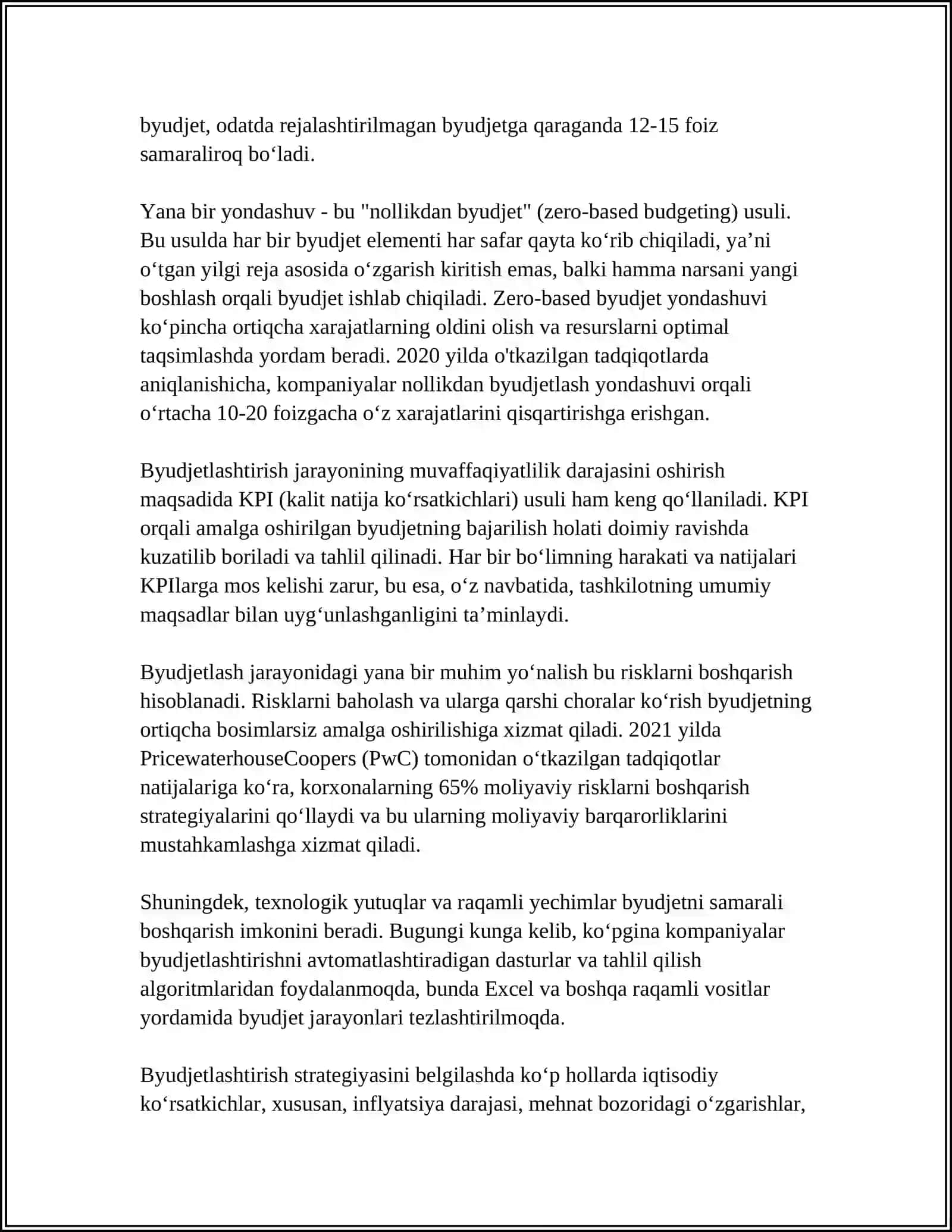 BYUDJET VA MARKETING 4