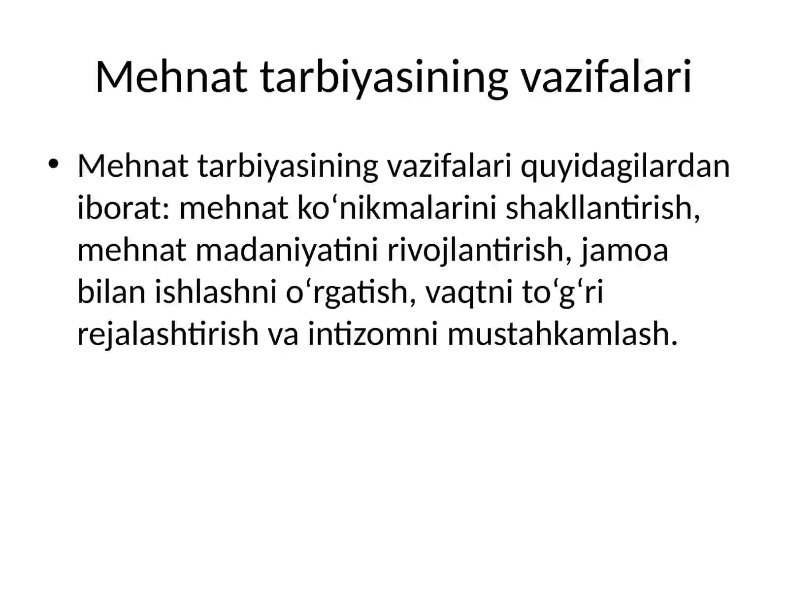 Mehnat tarbiyasi 4