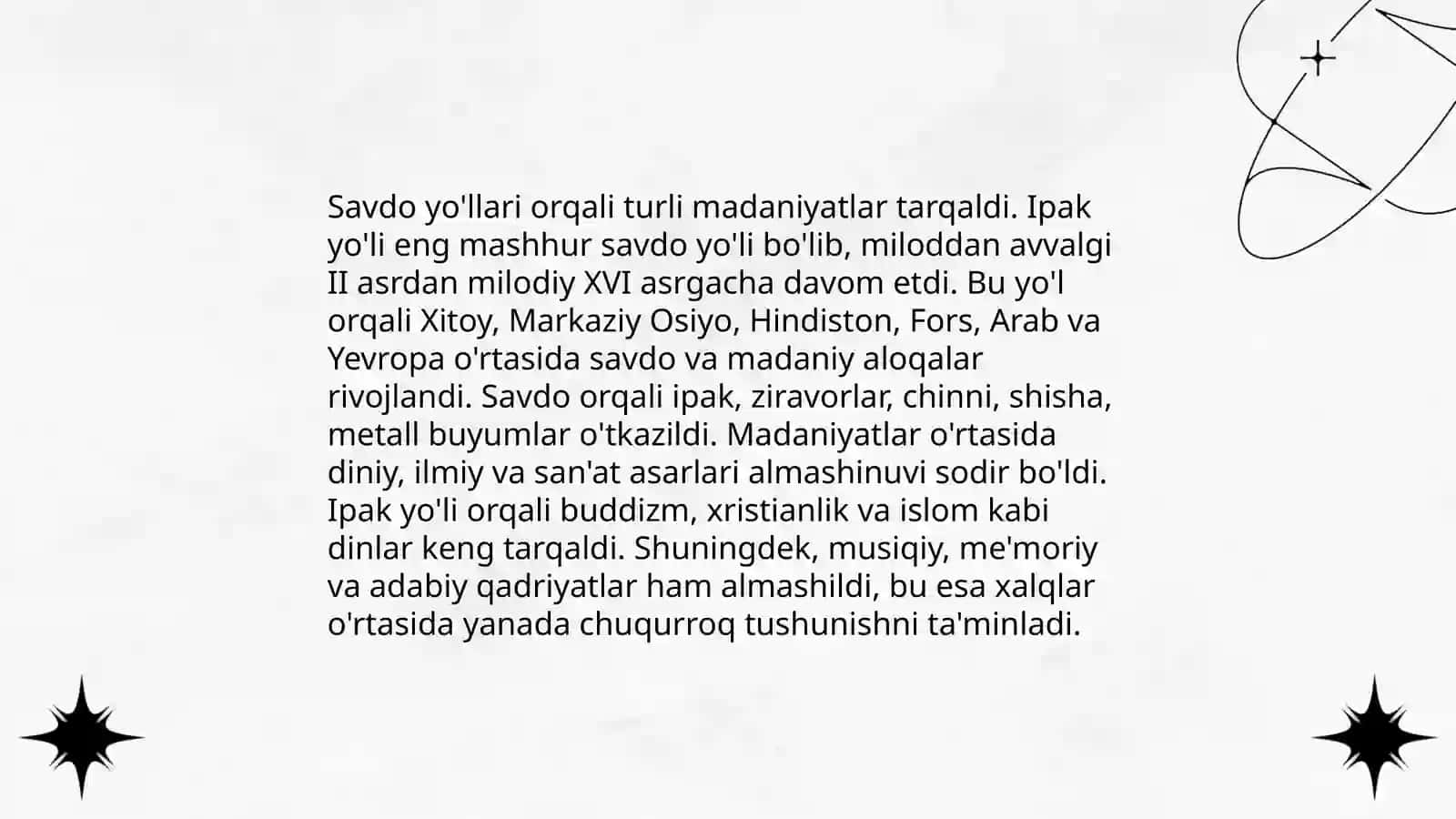 Markaziy Osiyoning qadimgi davr savdo yo'llari 4