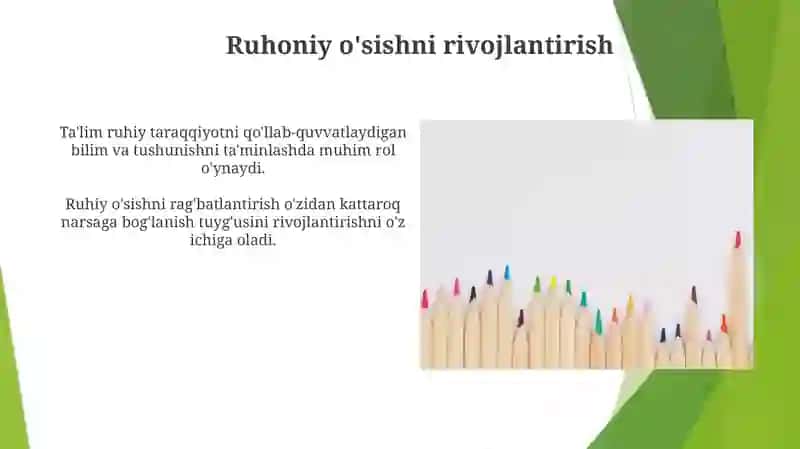 "O'zaro bog'langan iplar: ta'limdagi axloqiy va ma'naviy o'sish" 4