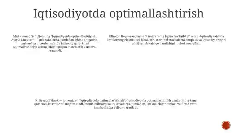 Limitlarning Iqtisodga Tatbiqi 4
