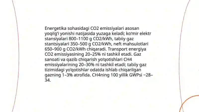 Energetikaning atrof-muhitga ta’siri 4