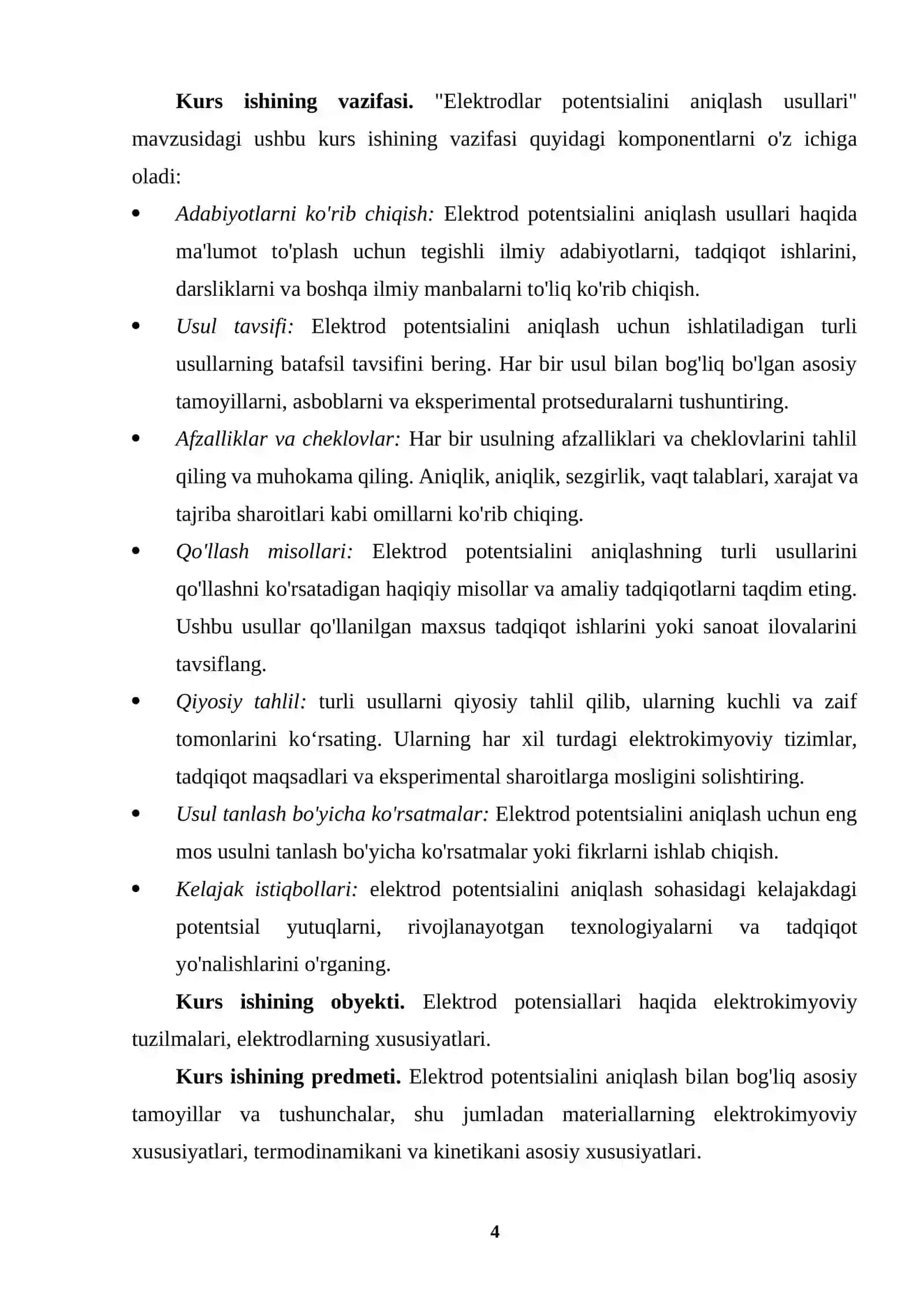 Elektrodlar potensialini aniqlash usullari 4