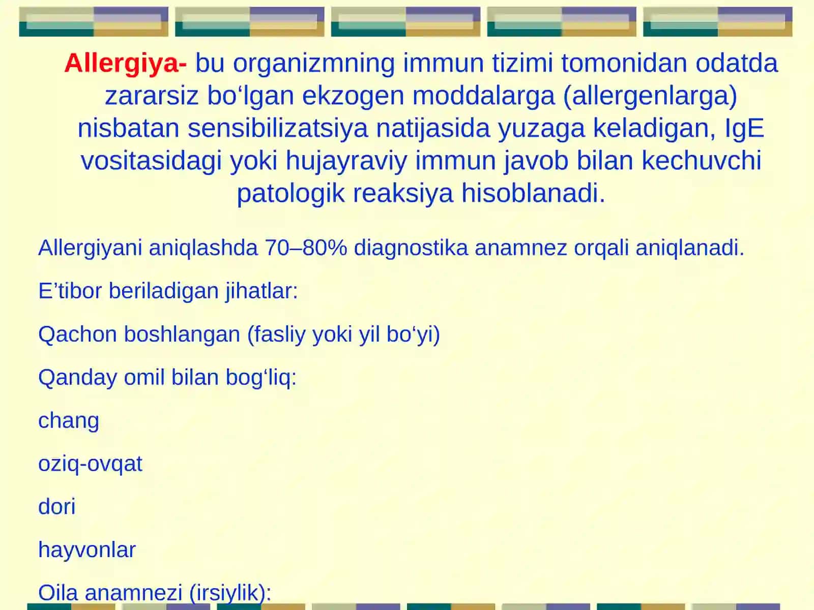 allergik kasalliklarni tashxislash usullari 4