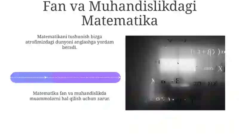 Moliyaviy Savod uchun Matematika 4