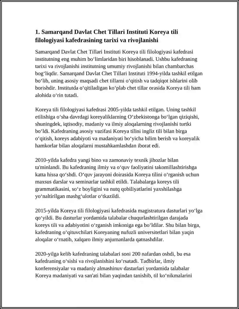 SAMARQAND DAVLAT CHET TILLAR INSTITUTI KOREYA TILI FILOLOGIYASI 4