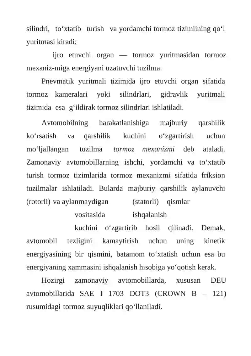 ZAMONAVIY AVTOMOBILLARNING TORMOZ BOSHQARMASI 4