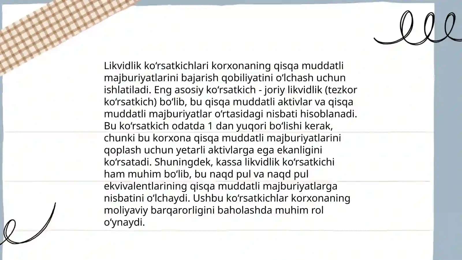Tijorat banklarining to‘lov qobiliyatini baholash mezonlari 4