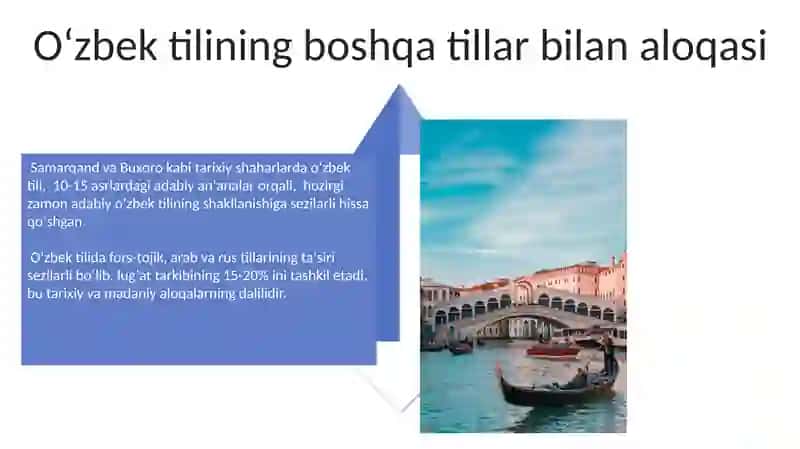 Oʻzbek Tilining Turkiy Tillar Sistematidagi Oʻrni 4