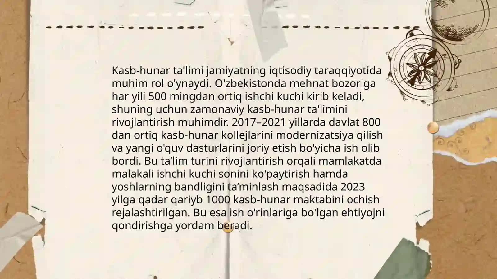 Kasb-hunarga yo‘naltirish tamoyil-lari, shakl va metodlari 4