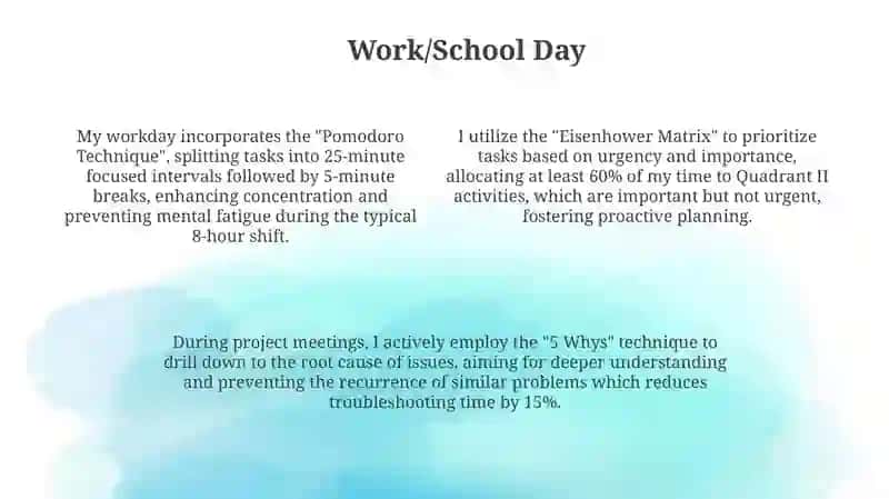 A Day in My Life: The Weekday Edition 4