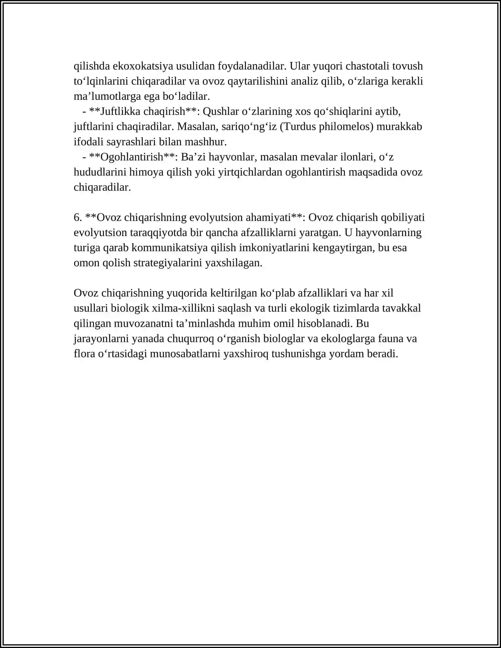 BIOAKUSTIKA ASOSLARI 4