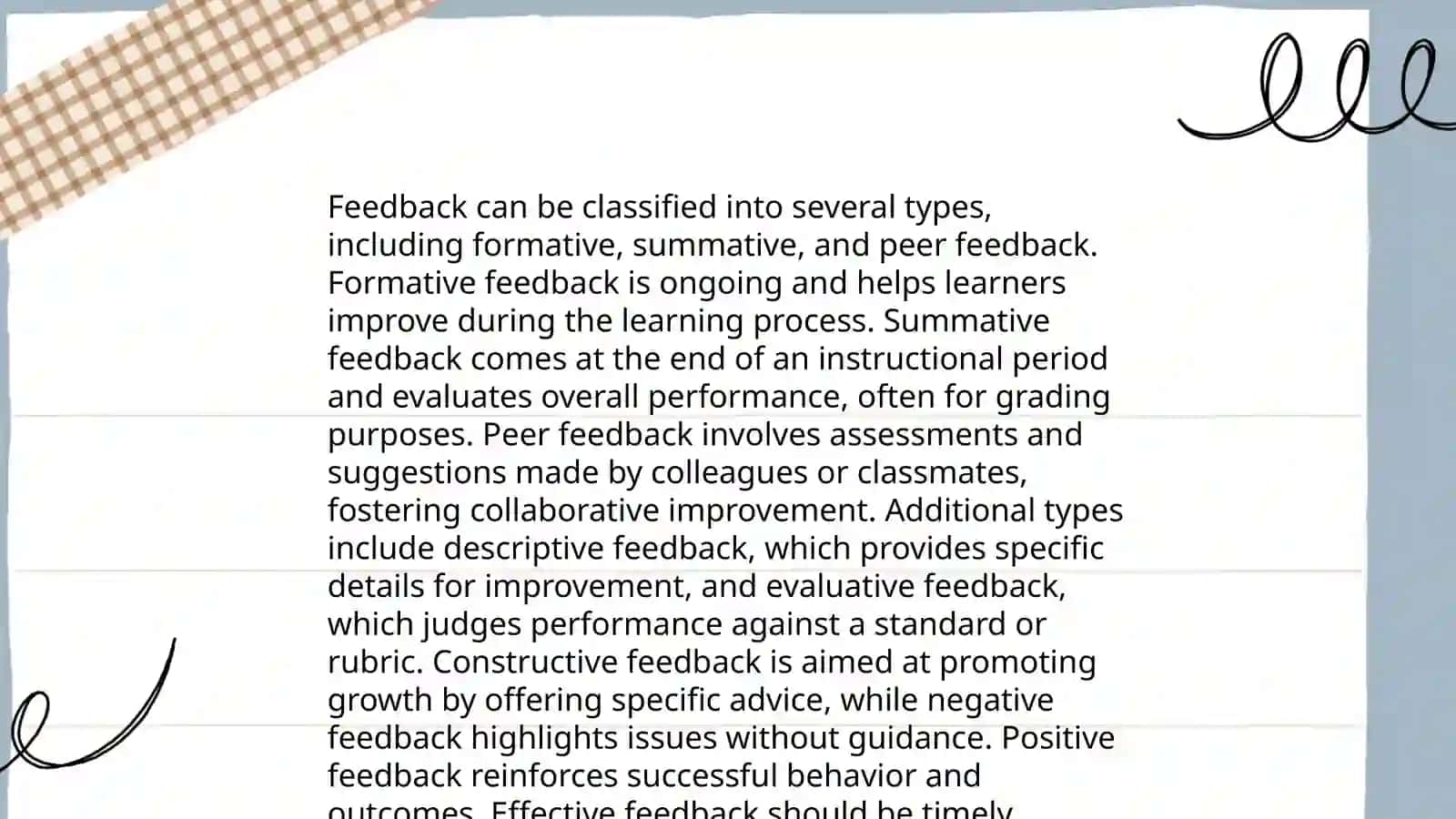 Giving Feedback 4