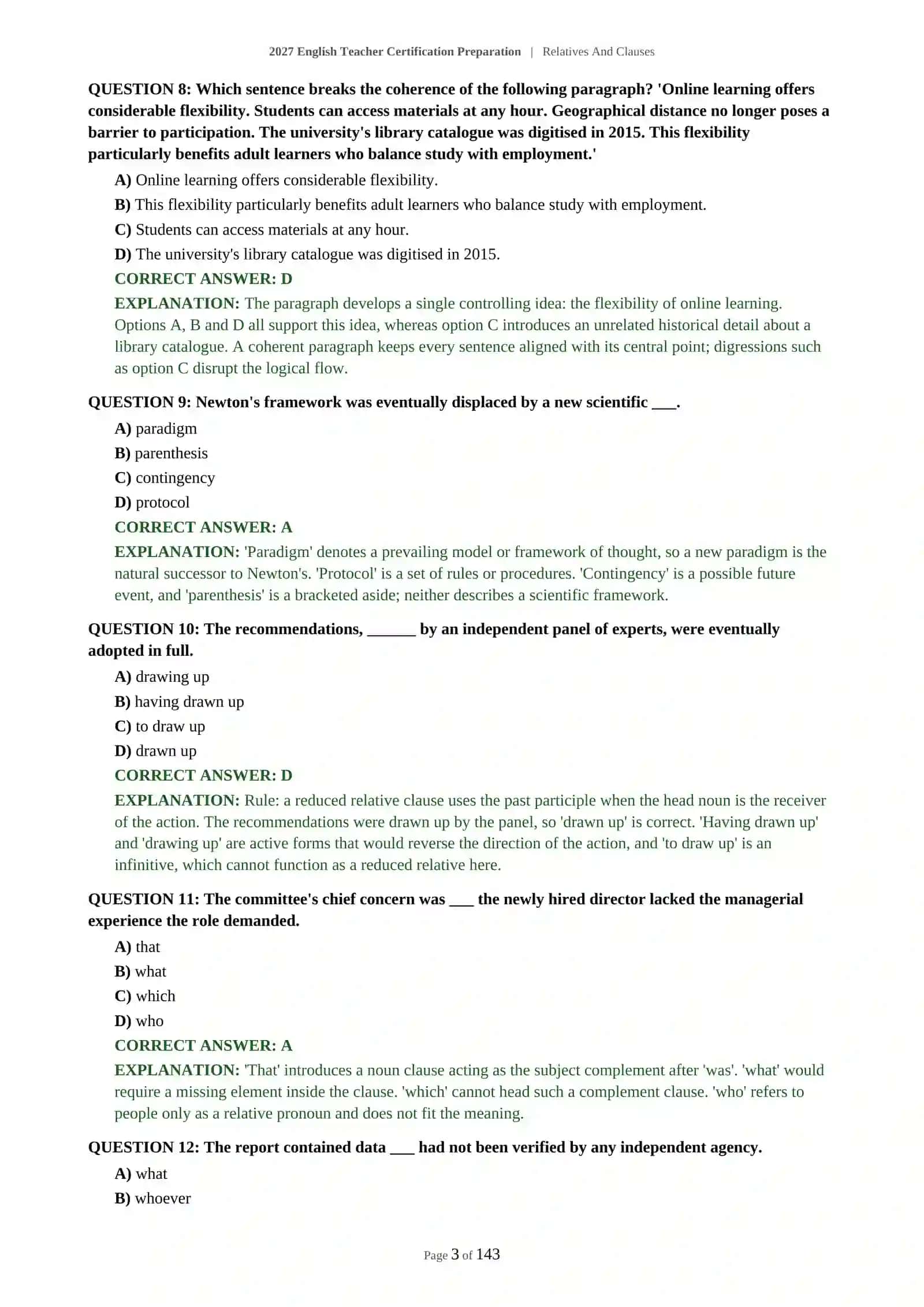 RELATIVES AND CLAUSES 4