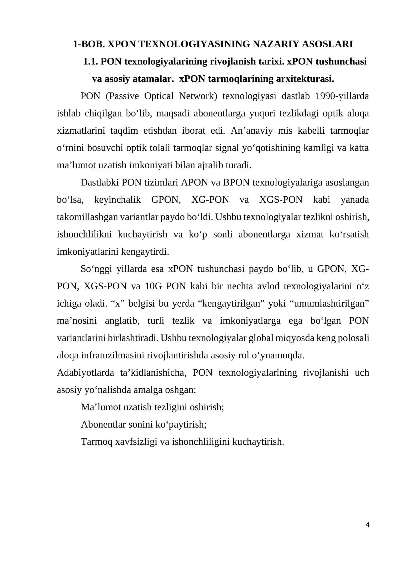 xPON Texnologiyasi 4