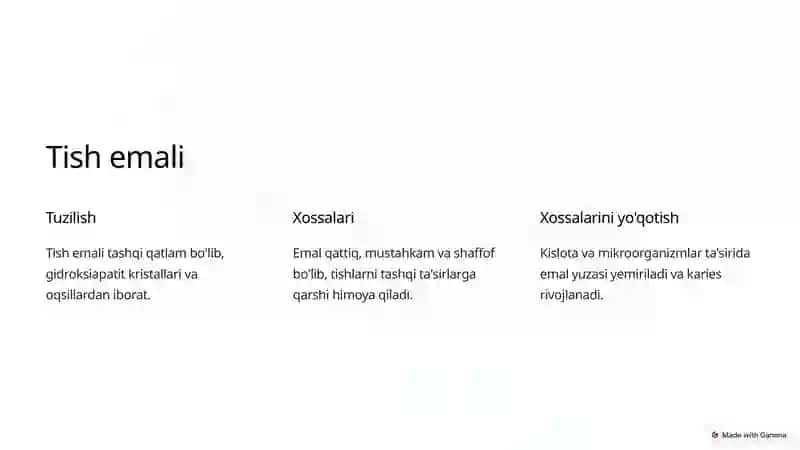 Karies kelib chiqish nazaryasi 4