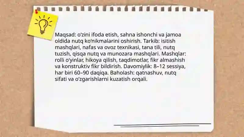 Muloqot va tinglash ko'nikmalari 4