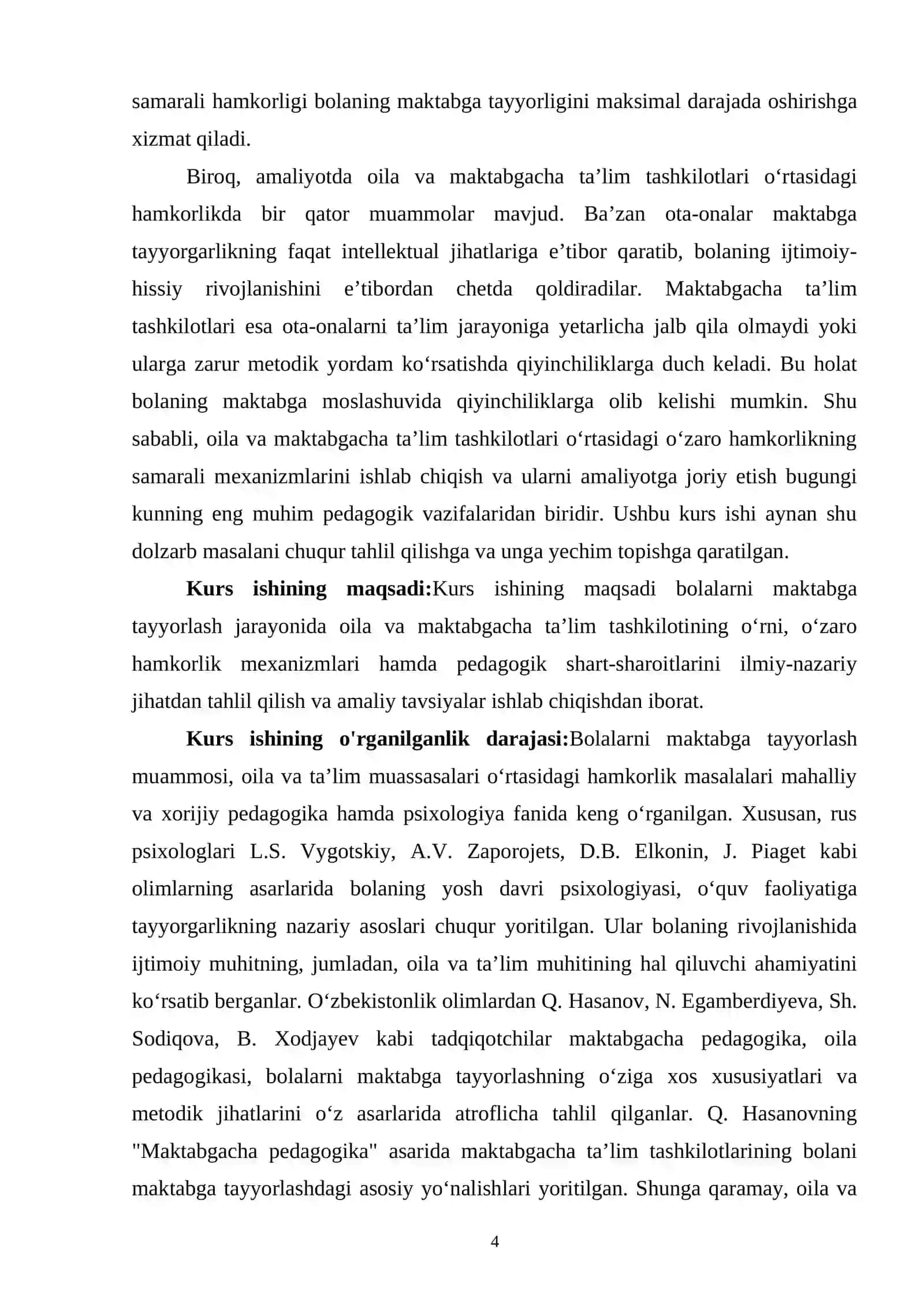 FAN:MAKTABGACHA TALIM XUSUSIY METODIKASI 4