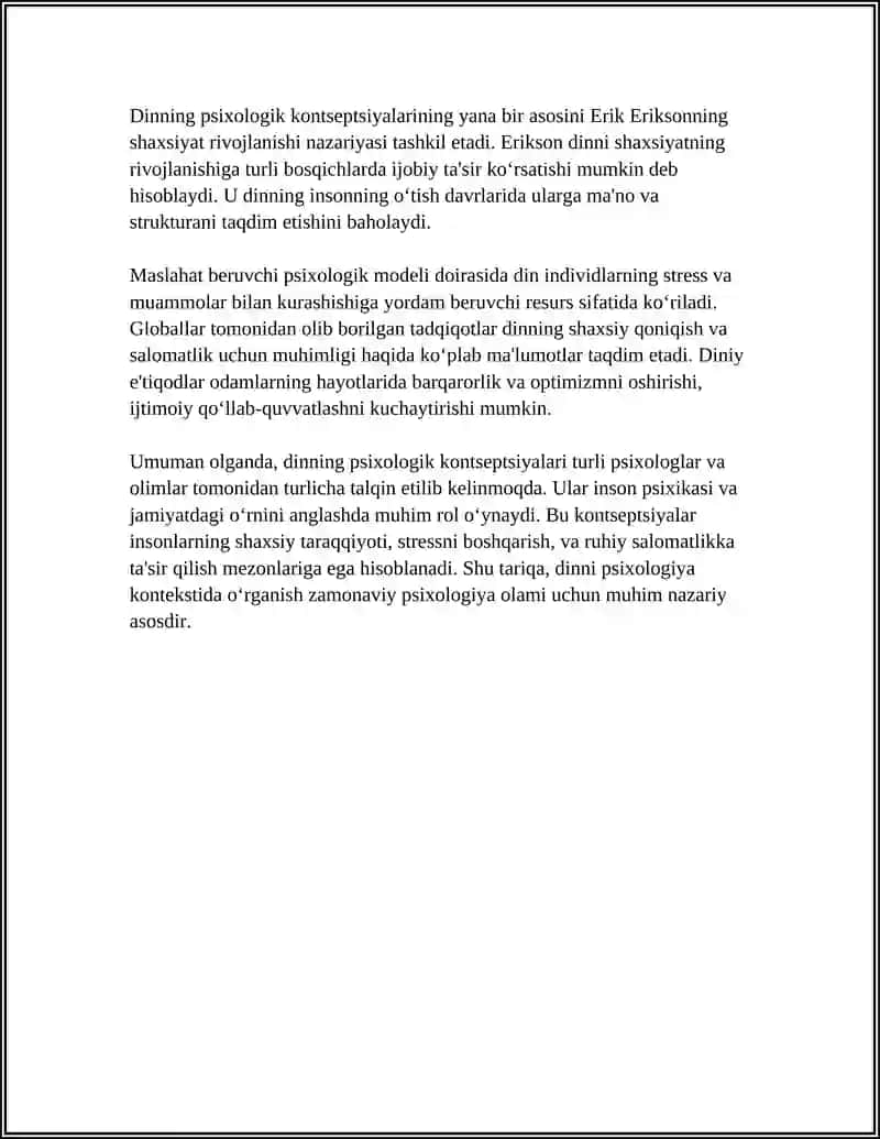 DINNING PSIXOLOGIK KONSTEPSIYALARI 4