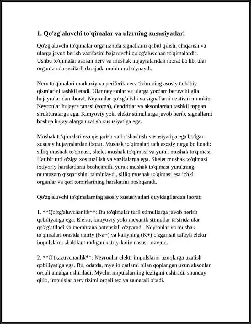 FIZIOLOGIYA VA BIOFIZIKA 4