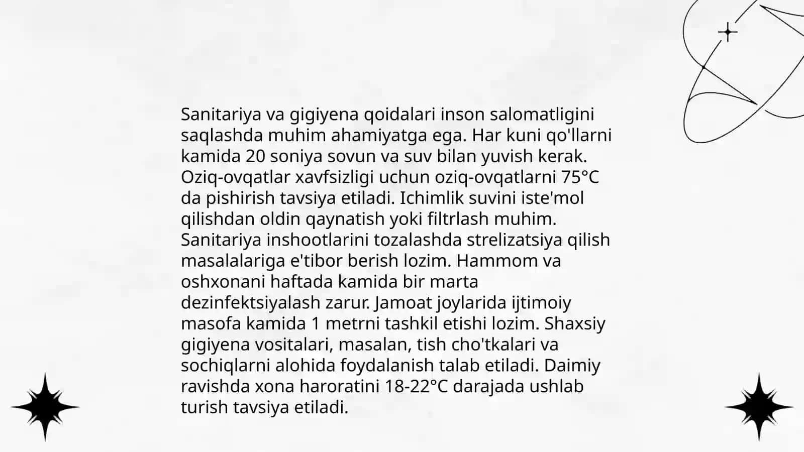 Aholining oziq ovqat xafsizligini taminlash 4