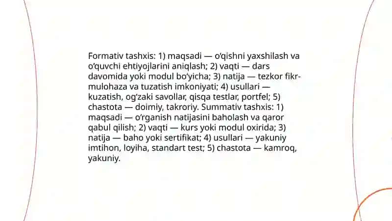Diagnostik baholash metodlari va usullari 4